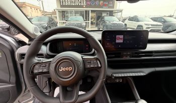 NUOVA JEEP AVENGER 1.2 BENZINA 1OO CV LONGITUDINE PLUS completo